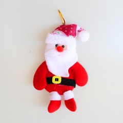 Santa Claus Plush Doll Pendant Christmas Ornament Santa Claus